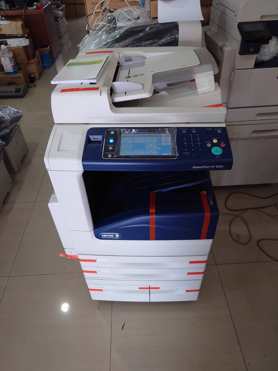 FUJI XEROX IV3065 เครื่อง ขาว-ดำ 35 แผ่น/นาที ให้เช่า - Image 3