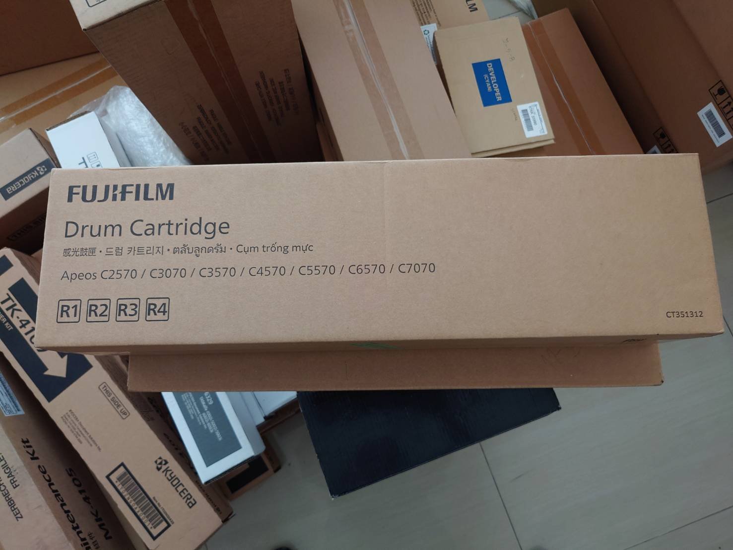 DRUM UNIT FUJI FILM Apeos C3070 C3570 C4570 C5570 ของแท้ CT351312 - Image 3