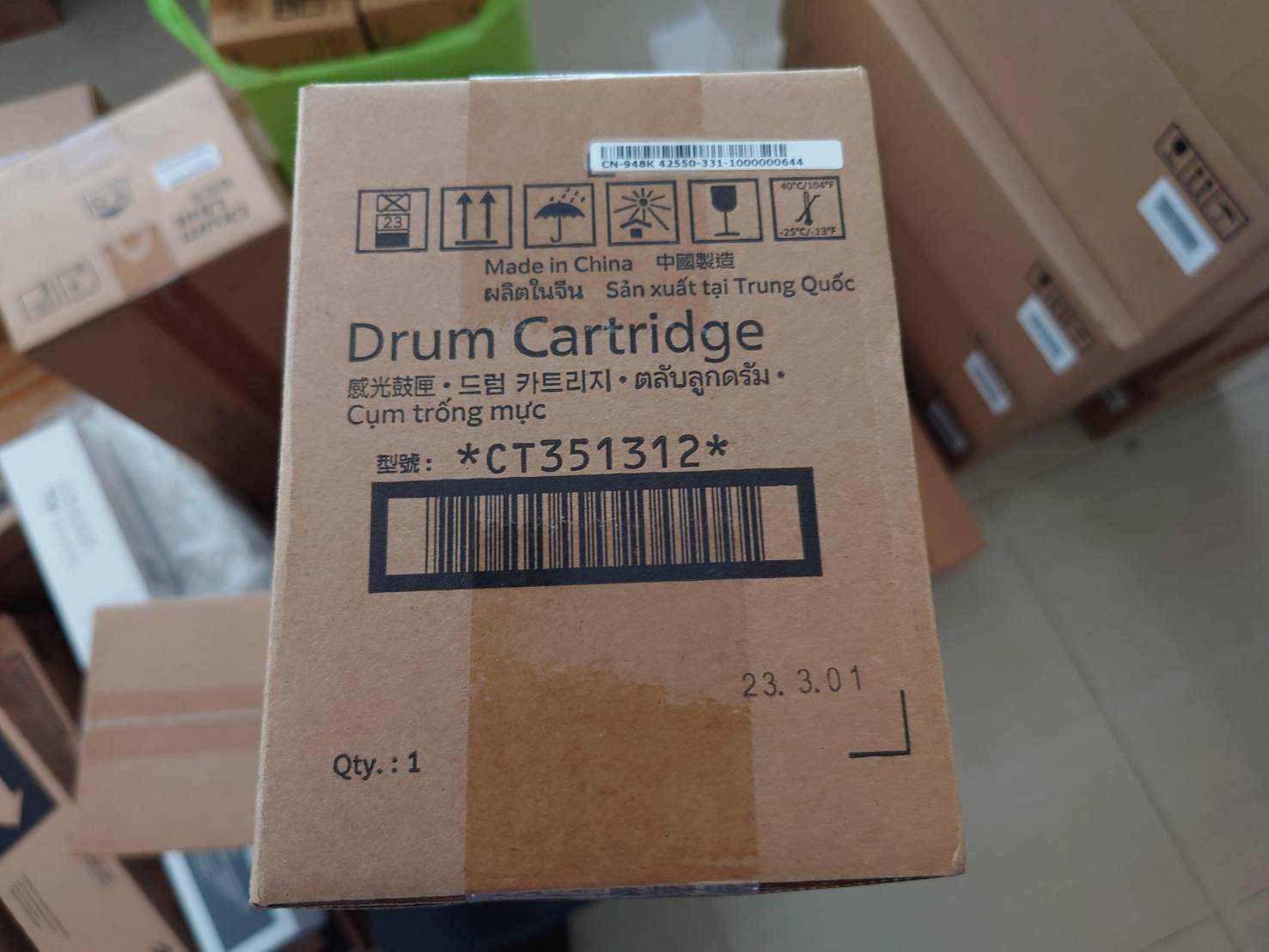 DRUM UNIT FUJI FILM Apeos C3070 C3570 C4570 C5570 ของแท้ CT351312 - Image 4