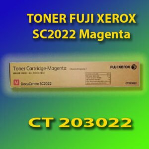 TONER FUJI XEROX SC2022 Magenta หมึกแท้ สีชมพู CT203022