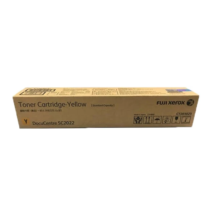 TONER FUJI XEROX SC2022 Yellow หมึกแท้ สีเหลือง CT203023 - Image 5